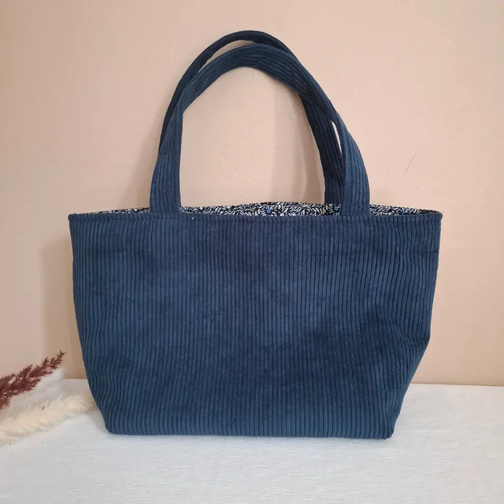 Sac en velours côtelés (moyen)