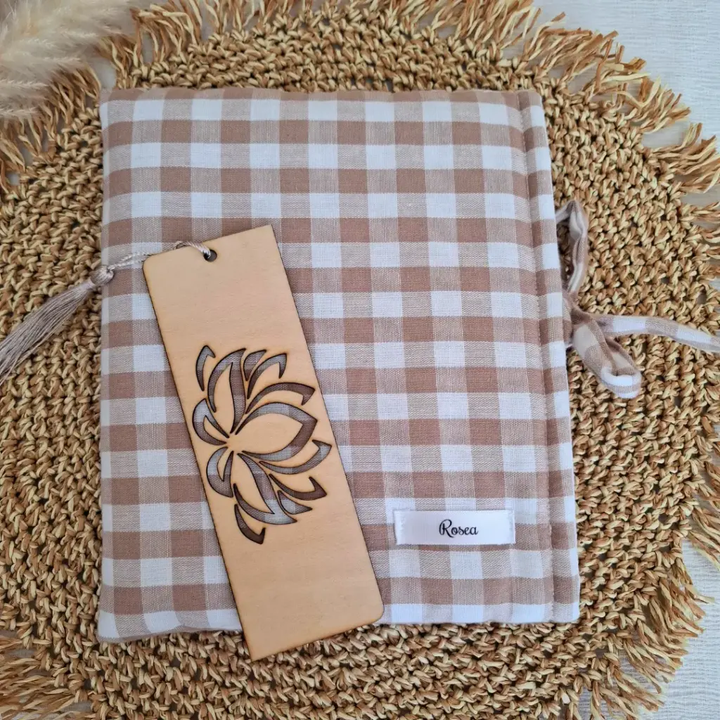 Housse livre poche avec nœud