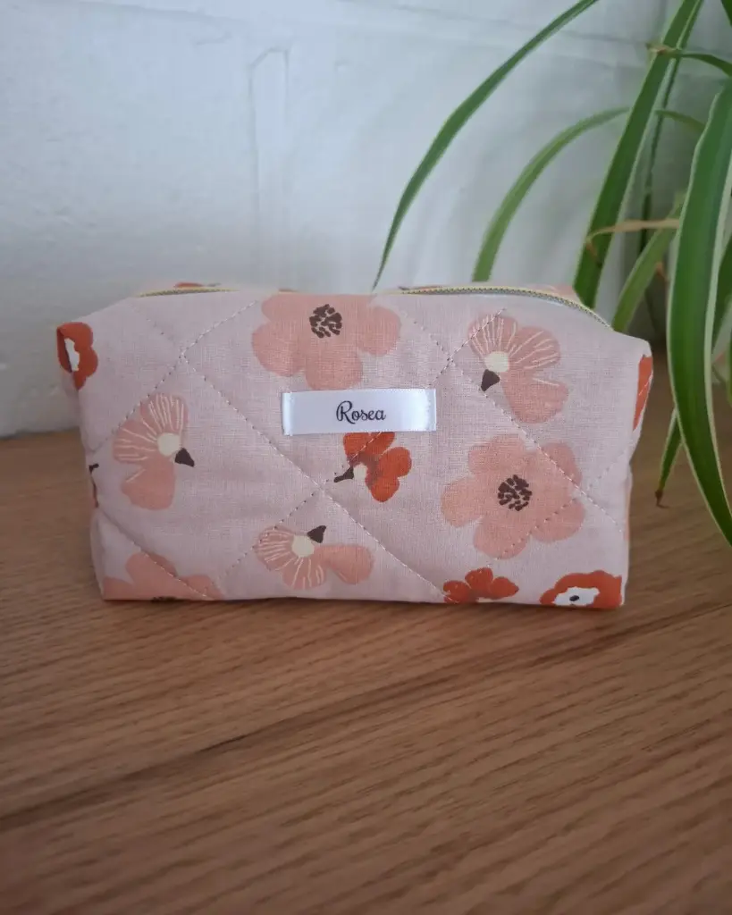 Trousse matelassée 