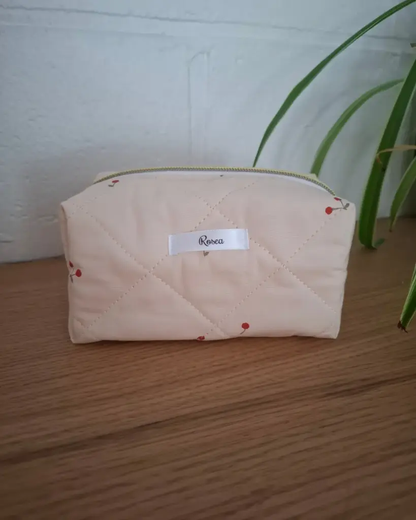 Trousse matelassée