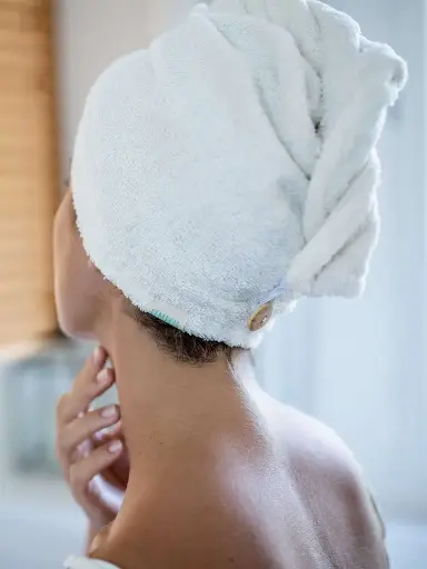 Serviette cheveux