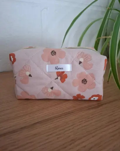 Trousse matelassée 