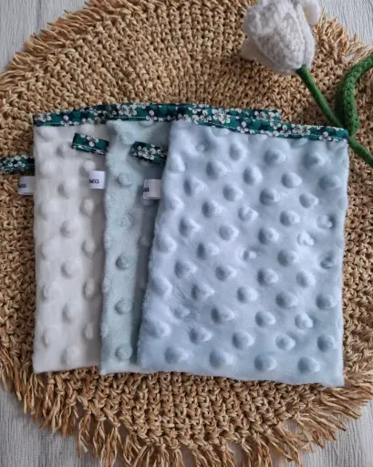 Gants de toilette Minky (fleurs de cerisier)
